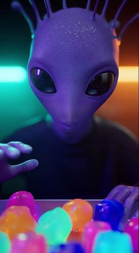 🌕 Liquid Moon Spheres — Hypnotic Alien ASMR Experience 👽✨