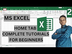 MS Excel Home Tab Complete Tutorial For Beginners |Ahmar ARS