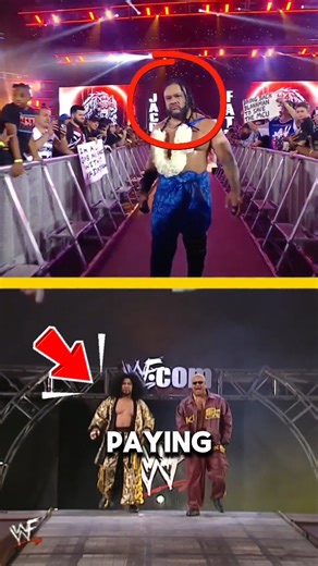 Did you catch Jacob Fatu paying emotional respect to Haku 🥺 ? #Wwe