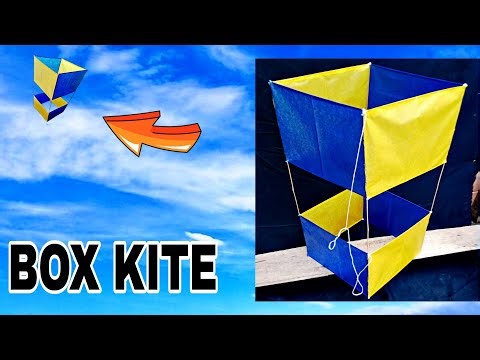 How to make BOX KITE easy way | Paano gumawa ng BOX KITE