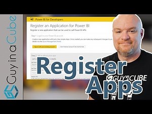 \"Create a Power BI app registration in 6 steps\" - #bi밴드, #bi밴드설정