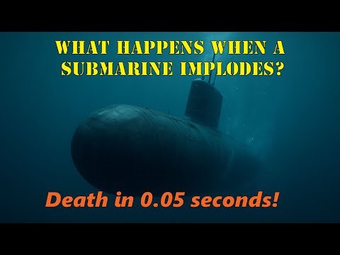 What happens when a submarine implodes?