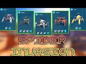 War Robots Raijin Rayker Invader Jaeger Fujin Gameplay