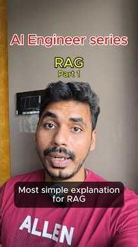 RAG | Part 1| Free AI Engineer series | Handbook link in description