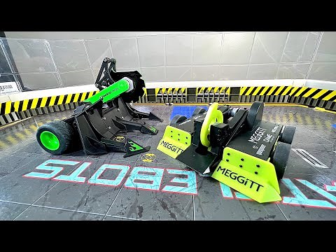 BATTLEBOTS Rivals Platinum by HexBug ! Sawblaze & Whiplash : Unboxing and Let's Play!
