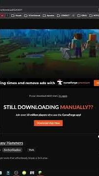 HOW TO GET the EASY HAMMERS MOD for MINECRAFT