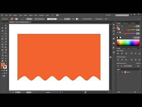 How to Create a Wavy Edge in Adobe Illustrator - Quick Tips