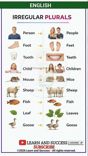 Stop Saying "Persons"! ❌ Irregular Plurals in English! ✅