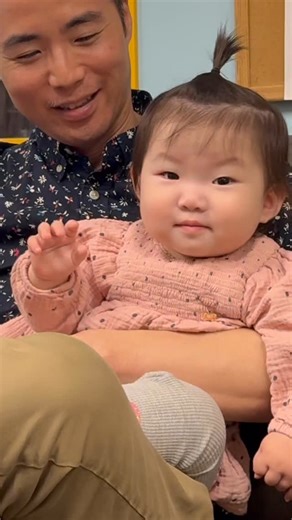 71 reactions |  Teaching A New Idiom To A Baby!  Baby Evelyn’s...