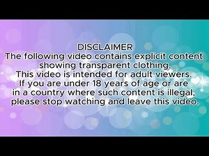 [4K] Try on haul Transparent cleaning tutorial girl | Get Ready With Me in 4k - Try On Haul ❤️️❤️️