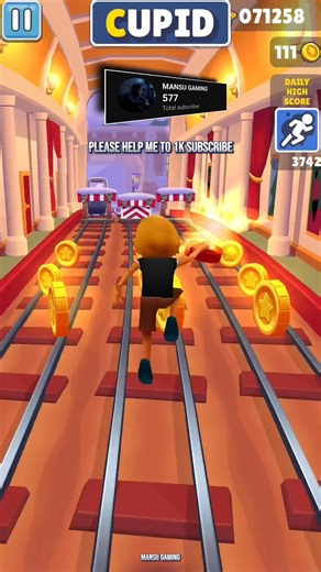 Subway Surfers No Challenge🗿🚆 #subwaysurfers