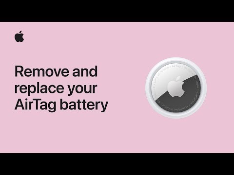How to remove and replace the battery in your AirTag | Apple Support