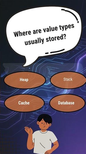 Stack vs Heap Memory Explained ⚡