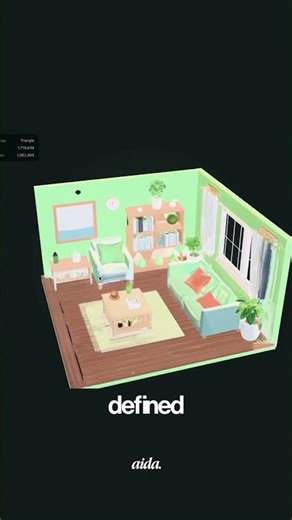 Comment “Meshy” and I’ll send you the link. 🔗\n\nFrom idea → full isometric 3D room in minutes. 🧩\n\nW