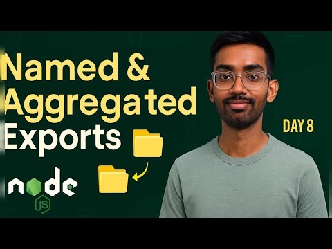 What are Named & Aggregate export