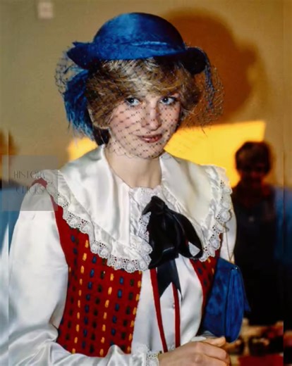 Princess Diana’s large, romantic lace collars defined her 80s fashion identity and continue to influence modern style. Do you think this was her most unforgettable look? 💗✨#fyp #explorepage #fblifestyle | History Clicks