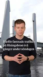 Stålet krympte i kylan och en sensor blev blind. Det var anledningen till att det blev stopp över Hisingsbron två gånger under söndagen. Problemet orsakades delvis av kylan. Axel Wannerskog på stadsmiljöförvaltningen förklarar att stålet i Hisingsbrons lyftspann drar ihop sig och då förändras dess position lite grann. Det handlar om millimeter. Och det var tillräckligt för att orsaka problemen med givaren. Den kunde inte längre ”se” stålet. Bron hamnade alltså precis utanför vad den här givaren 