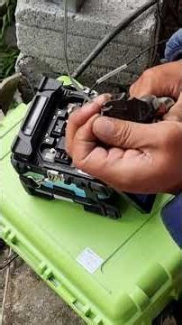 fiber optic cable splicing machine