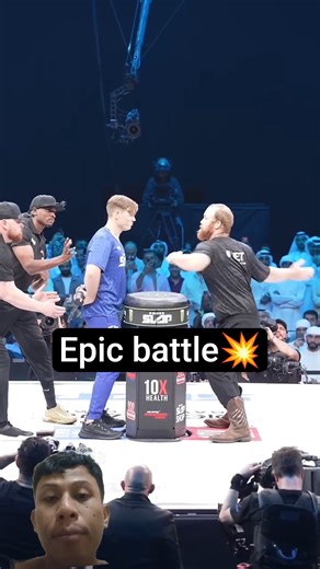 This match is really wild! 😳💥 #powerslap #reactionvideo