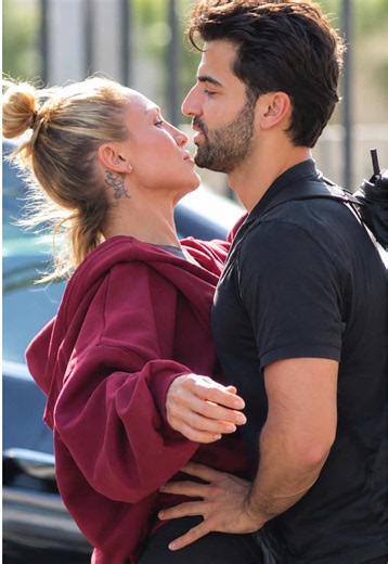 Sharna Burgess & Jan Ravnik From ‘Dancing With The Stars’ Share A Close Moment Together While Leaving Rehearsals In Hollywood, CA #SharnaBurgess #JanRavnik #DWTS #DancingWithTheStars 🌴