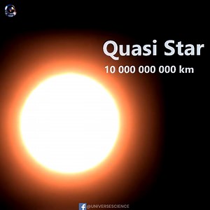 Earth 🌍 VS Quasi Star😱 #UniverseScience | Universe Science