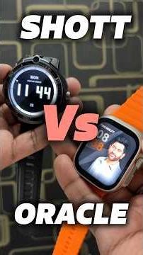 Fireboltt SHOTT vs Fireboltt ORACLE | android smartwatch | 4Gsim support #fireboltt #techpokeshorts