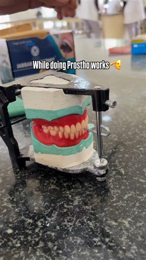 Pu & Vanshi on Instagram: "Dukh dard 😭 . . . . . . #fypppppppppppppppppppppppppppppppppppppppppppppppppppppppppppppppppppppp #explorepage #trend #dentistrytoday #prosthodontics #dentalschool #preclinical #srmuniversity"