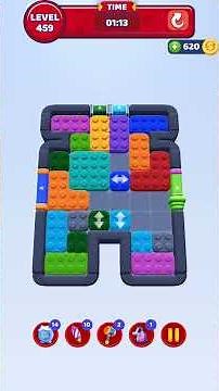 Color Block Jam Level 459 Walkthrough / Solution