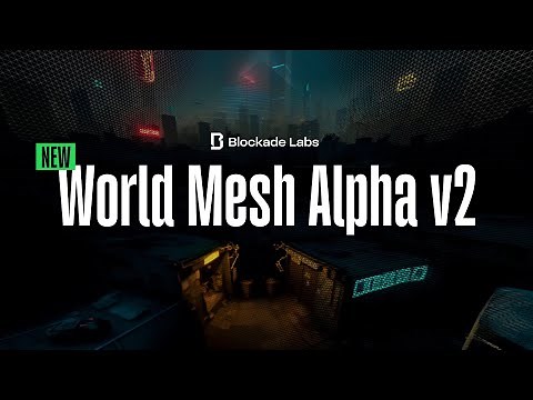 The NEXT GENERATION of 3D meshes from epic 360° AI worlds!