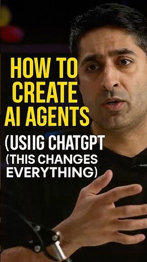 How to Create AI Agents Using ChatGPT (This Changes EVERYTHING)