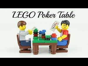 LEGO Poker Table MOC Tutorial