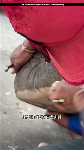 what happened to the elephant's leg