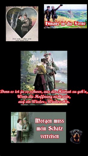 Morgen will mein Schatz verreisen #volkslied #deutsch #marschlied