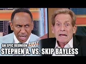 Stephen A. & Skip Bayless BATTLE IT OUT in First Take reunion 🍿🔥