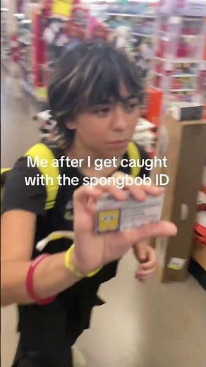 Must-Have Spongebob Driver License