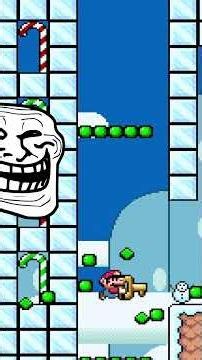 I Tried Playing the Most Frustrating Mario Level Ever! #mario #funny #gaming