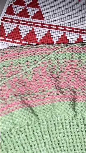 How is possible to knit Fair Isle without floats #knitting