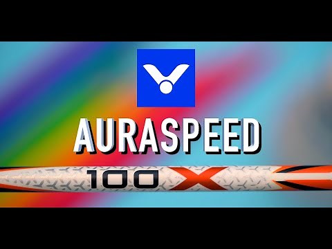 Victor Auraspeed 100X - Mohammad Ahsan's Speedy EASY POWER badminton racket