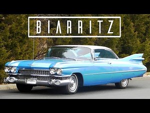 CADILLAC ELDORADO BIARRITZ 1959 - Modest test drive - V8 engine sound | SCC TV