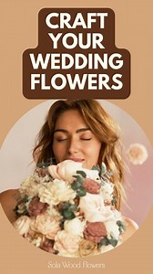 👰 Hey Brides! Searching for the Ideal Bridal Flower Theme? Look no further! Our exquisite Sola Wood Flowers match the beauty of your special day, effortlessly. 💐 🛒 Order Now and Secure Yours! | Sola Wood Flowers