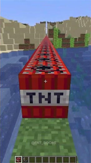 TNT 💣 WAY 🛣️ BOOOM Minecraft 💥💥 #minecraft #tnt