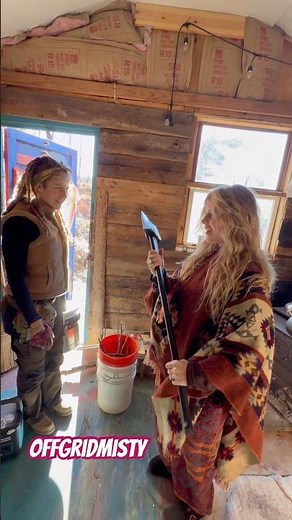 First Tools for LIVING Off Grid 🌲☺️ #offgridmisty #offgrid #cabinlife #tinyhomes