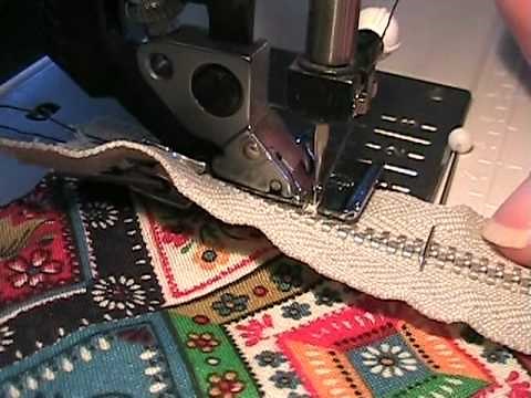 How to Sew in an Exposed Zipper