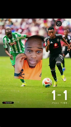 #greenscreen Orlando Pirates 1-1 Siwelele FC