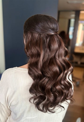 Beautiful Half Up Half Down Wedding Hairstyles