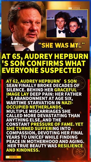 At 65, Audrey Hepburn's Son Confirms what Everyone Suspected#shorts #viral
