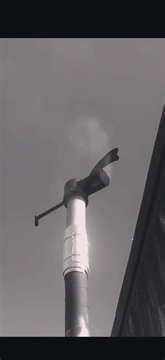 10년넘게 사용중인 코울타입의 역풍방지기. #diy #역풍방지기#화목난로#backdraft arrestor#woodstove