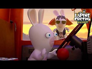 Carbu-Crétin : la Panne de Carburant Dans le Désert ! 🏜️ | Les Lapins Crétins Invasion 🐰