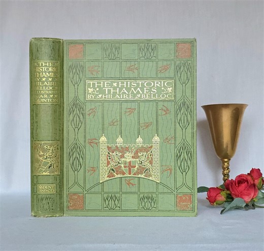 1907 the Historic Thames by Hilaire Belloc : Richly Illustrated - Etsy