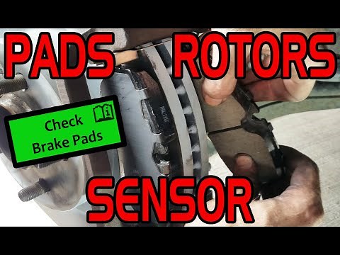 Replace Brake Pads - Range Rover Sport or LR3 (+ Rotors & Sensor!)